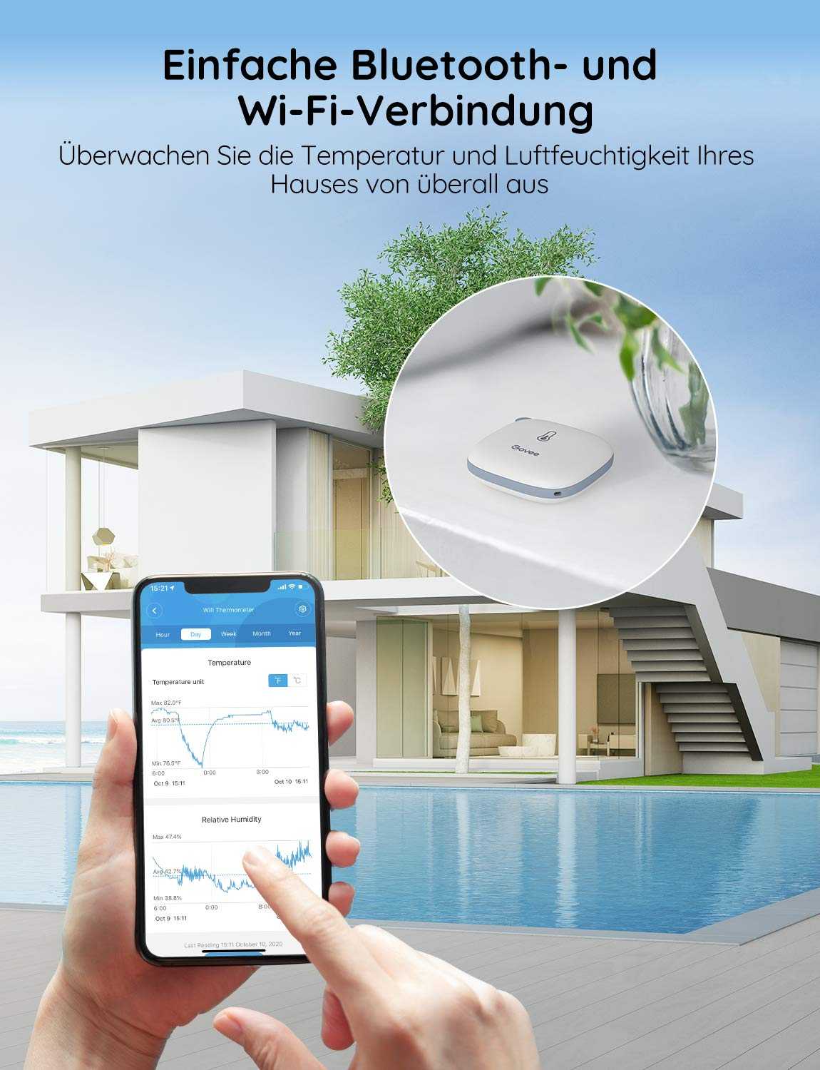 Govee Wi-Fi Thermo-Hygrometer Mesch Shop Govee Wi-Fi Thermo-Hygrometer Mesch Shop
